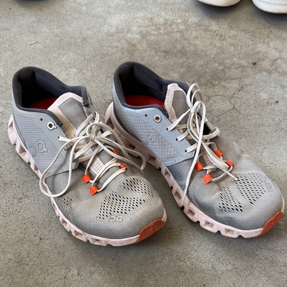 On Running Women’s with Gray Athletic Shoes